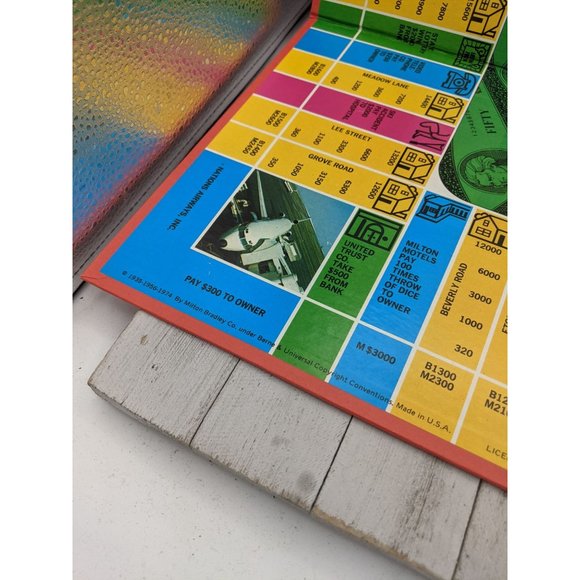 Easy Money 1974 Board Game Replacement Parts Pieces Game Board Red 4620 - Picture 2 of 9